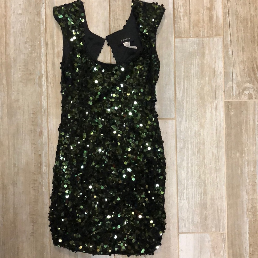 Green Sequin dress